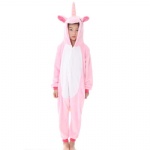 pink unicorn Kigurumi Animal Onesie Hoodie Pajamas